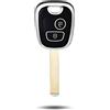 OFFCURVE Custodia Chiavi Auto Guscio Chiave, Cover Chiave TPU Copri Chiavi 2 Tasti per Peugeot 106 207 308 Partner Expert Citroen C1 C2 C3 Xsara Berlingo Saxo Picasso Toyota Aygo