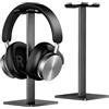 New Bee Supporto per Cuffie, New Bee Universale Over Sennheiser, Sony, Audio-Technica, Bose, AKG, per display, Alluminio + TPU + ABS, Nero