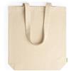 Shopper con soffietto ecologica in cotone biologico personalizzata Roly Kensal 38 x 42 x 9 cm personalizzate o neutre