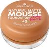 ESSENCE Natural Matte Mousse Foundation 43 Fondotinta Copertura Media 16 gr
