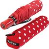 Knirps Ombrello tascabile Slim Duomatic Polka Dots, 90 cm Durchmesser, 26 cm Länge