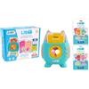 J.A.D.E - Lettore Liboo - Francese - Inglese - 240 Parole - 141509 - Gioco Educativo - Multicolore - Plastica - Batterie Incluse - Vocabolario - Apprendimento - Design Francese - A Partire dai 3 Anni