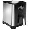 WMF Multi Tast Friggitrice ad Aria Calda, 1550 W, Capacità 1 kg, 8 Programmi Automatici, 99% di Olio in Meno, 5 Funzioni in 1, 4 l, nero