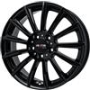 Cerchi in lega Platin P 74 7.5x19 Black Shiny