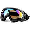 BJ-SHOP Occhiali da Sci Occhiali da Sci Maschera da Snowboard con Anti Nebbia per Bambini Adulti