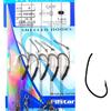 PRO FILSTAR Set di 5 Ami da Pesca N4 con Filo Trecciato 25cm DIA 0,25mm & Girelle da Pesca - Corda Intrecciata - Accessori Pesca - Fishing Hooks Kit - Boilies & Pellet - Carpfishing - Pop Up Carp Rig