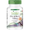 Fairvital | Olio di perilla 500mg - per 1 mese - VEGAN - alto dosaggio - 90 LiCaps® - ricco di acido alfa-linolenico