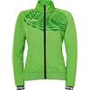 Kempa Felpa da donna Wave 26 Poly Girls Sport Calcio Allenamento Felpa Felpa Speranza Verde/Laguna, M, speranza verde/laguna, M