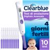 Clearblue Test di ovulazione clearblue digitale avanzato 10 pezzi