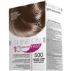 Bionike shine on fast trattamento colorante capelli castanochiaro 500 flacone 60 ml + tubo 60 ml