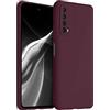 kwmobile Custodia Compatibile con Huawei P Smart (2021) Cover - Back Case per Smartphone in Silicone TPU - Protezione Gommata - rosso fulvo