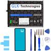 GLK-Technologies Batteria di ricambio ad alta potenza, compatibile con Huawei P10 Plus HB386589ECW, batteria GLK, 3820 mAh, kit di attrezzi professionale incluso