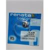 Best Price Square Renata 337 SR416SW - Batteria a bottone al litio, prodotta in Svizzera, 1 pezzo