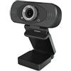 Eighosee Webcam USB Full HD 1080P 30Fps 2M Pixel Microfono Integrato Webcam per Skype PC Laptop Cam