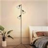 Dehobo Lampada da Terra Moderna Piantana Lampade da Terra Salotto Corner Light LED Lampada Soggiorno Lampada Studio Lampada Lettura Letto con Treppiede per Camera da Letto Cameretta dei Bambini