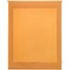 Uniestor Tenda a rullo traslucida tinta unita - Arancia, 140 x 250 cm (Larghezza x Altezza) | Dimensioni del tessuto 137 x 245 cm. Tenda avvolgibile traslucida