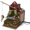 Joy Christmas Pastore per Presepe in Movimento 14 cm x 9 cm Il Pescatore