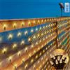 CERIAL Luci Solari Esterno,3 x 2 m 200LED Rete luminosa a energia solare,Fata di Luce,da giardino,con telecomando e timer,8 modalità per esterni,finestre,matrimoni (bianco caldo)