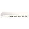 D-Link DBS-2000-28P Switch di Rete Grigio Supporto Power over Ethernet