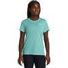 Under Armour Women´s T-shirt Tech Bubble SSC Green