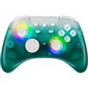 Mytrix Bluetooth Wireless RGB Controller with Hall Effect Joysticks & Hall Triggers(No Drift, No Deadzone), Enhanced Game Controller for Windows/NS/Steam/Android/iOS with 3.5mm Headphone Jack