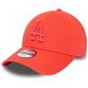 New Era 9Forty - Cappellino per bambini Los Angeles Dodgers Lava, colore: Rosso, Colore: rosso, 4-6 Anni