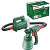 Bosch Home and Garden Sistema di verniciatura a spruzzo a batteria EasySpray 18V-100 (senza batteria, 18 Volt System, volume di erogazione: 0-100 ml/min, volume del contenitore: 800 ml, in cartone)