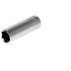 GEDORE Red Chiave a Bussola Candele, 1/2 pollici, 12.5 mm, 16 mm, Azionamento Manuale, Lunga 65 mm, Cromata Opaca, per Candele, R61021612