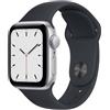 Apple Watch (SE 40mm, 2a Generazione, 2022) Ricondizionato - Argento - GPS - Eccellente