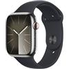 Apple Watch (Series 7, 41mm, Acciaio inossidabile) Ricondizionato - Argento GPS + Cellular Eccellente