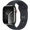 Apple Watch (Series 7, 41mm, Acciaio inossidabile) Ricondizionato - Grafite GPS + Cellular Ottimo