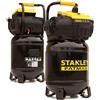 Stanley Compressore Fatmax 30 l 10 Bar Senza Olio Potenza 1,5 hp 1100 Watt - Stanley
