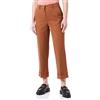 Sisley Trousers 4K2Z55CW6 Boxer Bambino, Brown 11Q, 46 da Donna