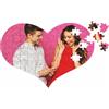 Puzzle cuore personalizzato stampa sublimatica A3 232 tasselli personalizzate o neutre