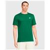 Nike T-Shirt Sportswear Club Verde Uomo