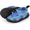 Sterntaler Aquascarh Dino, Mocassino Basso Bimbo 0-24, Blu, 20 EU