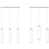 Lampadario a Sospensione in Acciaio 3xGU10 LUNA 3 da interno Bianco