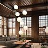 Icone Minitallux Lampada a sospensione a grappolo a LED Ciondolo finitura smoke steel by Icone Luce