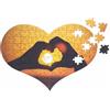Cuore puzzle da stampare sublimatico A4 119 tasselli personalizzate o neutre
