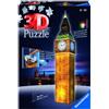 Ravensburger Puzzle 3D da 216 pezzi - Big Ben Night Edition
