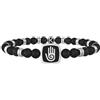 KIDULT - Bracciale Uomo Pietra Lavica - Stay Strong | Symbols - 732123