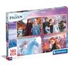 Clementoni- Disney Frozen Supercolor Frozen-180 Pezzi Bambini 7 Anni, Puzzle Cartoni Animati, Made in Italy, Multicolore, 29786