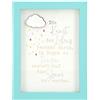 Depesche 11626-006 - Cornice portafoto con scritta in lingua inglese Love, 12 x 9 x 1 cm, colore: Turchese