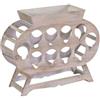 Vacchetti Portabottiglie Legno 10 Posti 59x19x48h Cm di Vacchetti