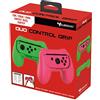 Subsonic - Impugnature grip per controller Joy-Cons per Nintendo Switch - Confezione da 2 impugnature comfort per Joy Cons verdi e rosa