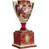 Vaso Antico in Porcellana K. M. Schellenberg Francoforte Germania '800