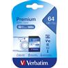 Verbatim Micro SD Verbatim Premium - 64 GB;