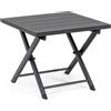 Bizzotto Tavolino Taylor 44X43 Grigio scuro
