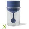 Pic Contenitore Sterile Trasparente per analisi Coprologiche+ Cucchiaino Specimen Tappo a Vite Etichetta Autoadesiva