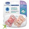 Chicco suzione Chicco Succhietto Light Rosa Silicone 16-36 Mesi 2 Pezzi